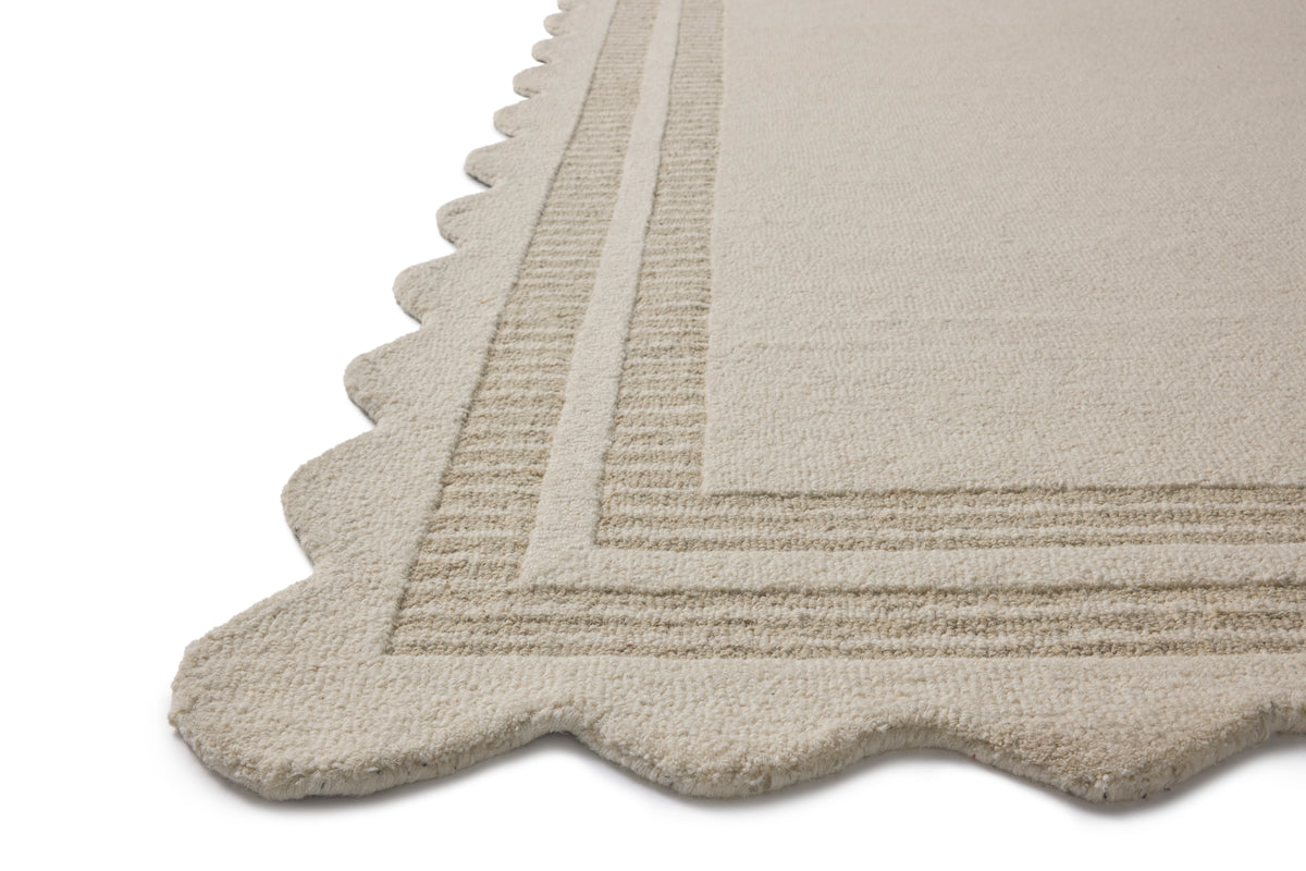 Scottie Ivory/Grey Rug – detail