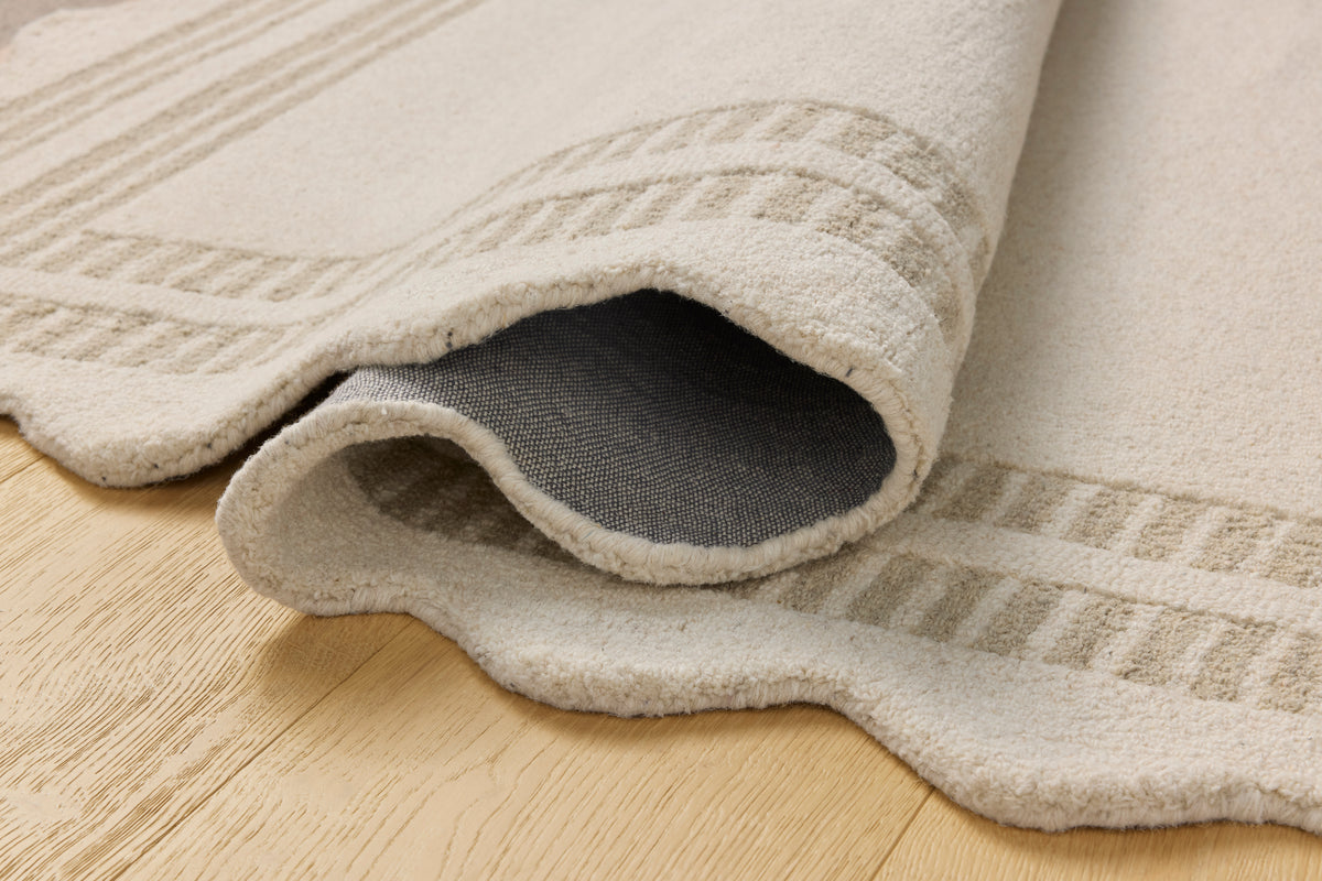 Scottie Ivory/Grey Rug – detail