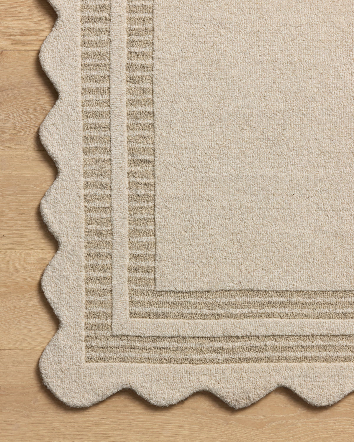 Scottie Ivory/Grey Rug – detail