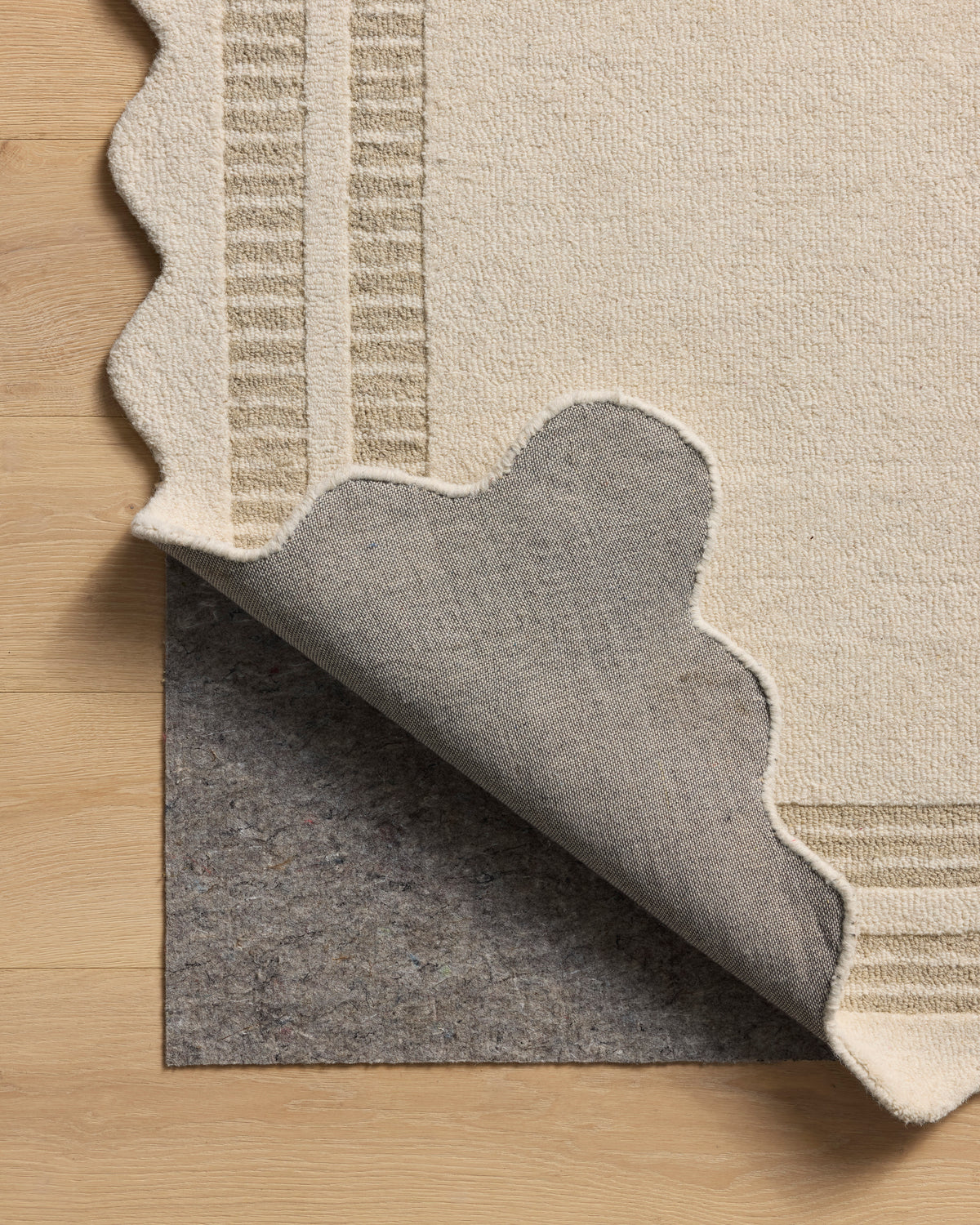 Scottie Ivory/Grey Rug – detail
