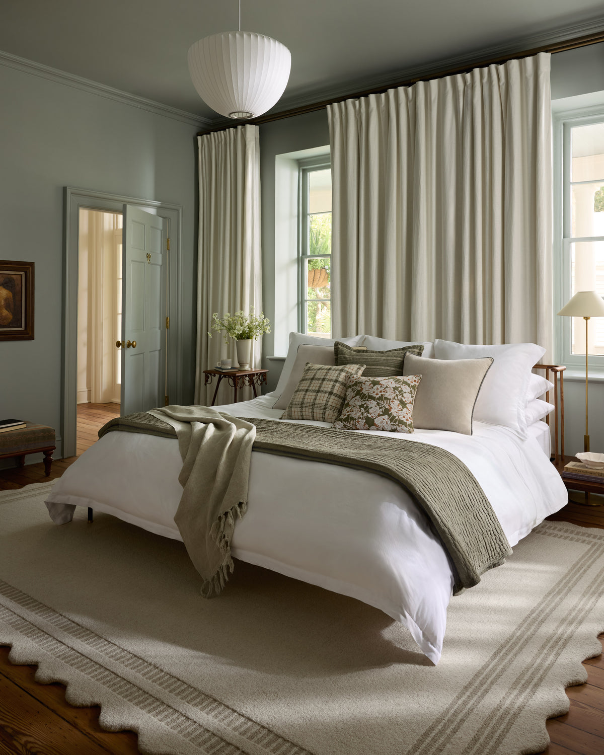 Scottie Ivory/Grey Rug – room scene