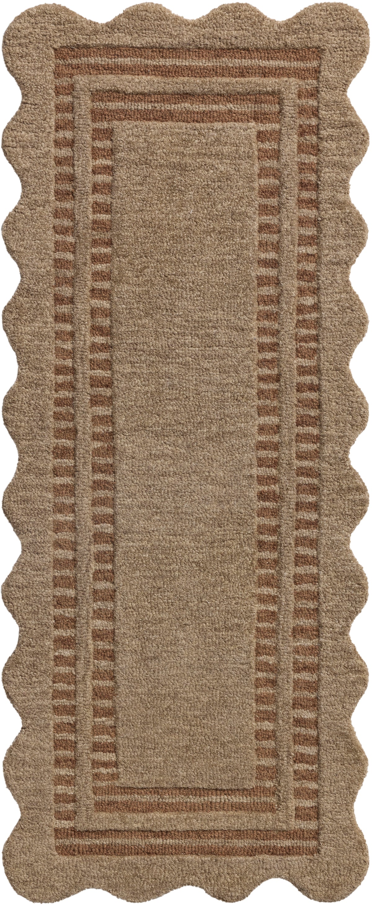 Scottie Mocha/Clay Rug – detail