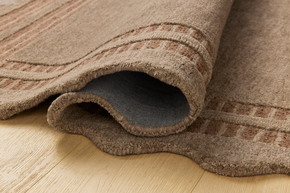 Scottie Mocha/Clay Rug – detail