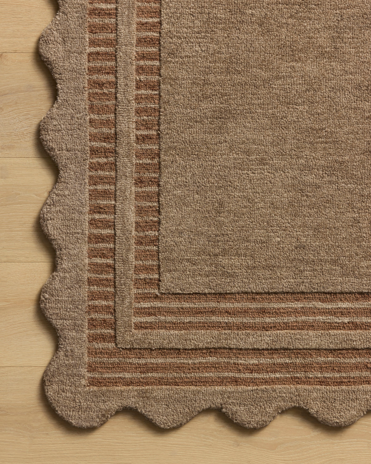 Scottie Mocha/Clay Rug – detail