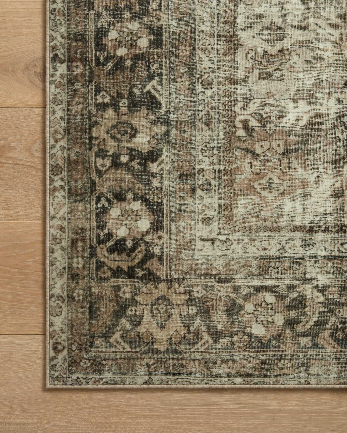 Sinclair Pebble/Taupe Rug – detail