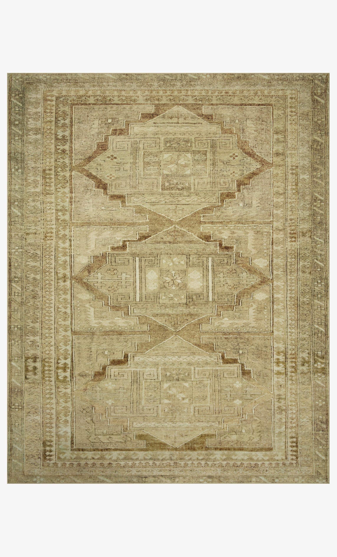 Sinclair Khaki/Tobacco Rug