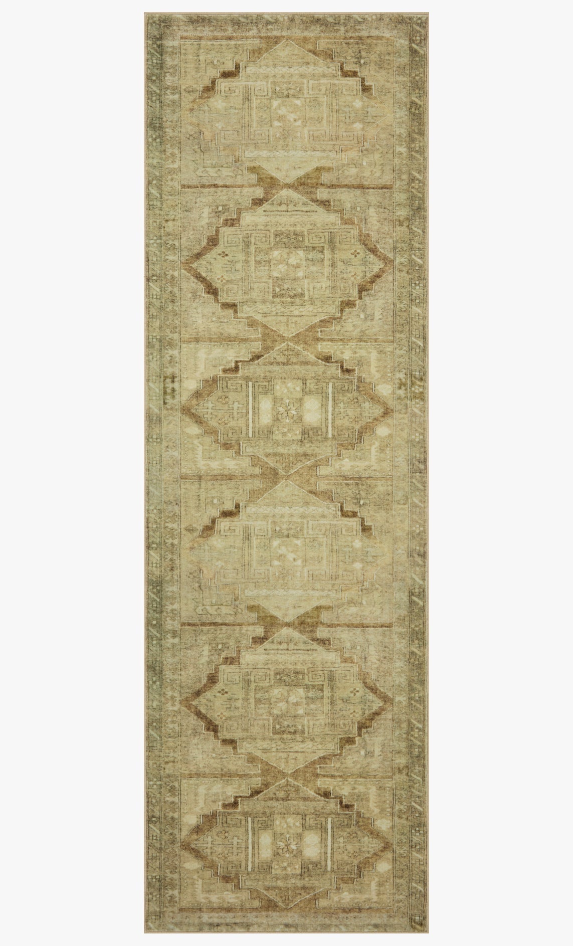 Sinclair Khaki/Tobacco Rug – alternate view