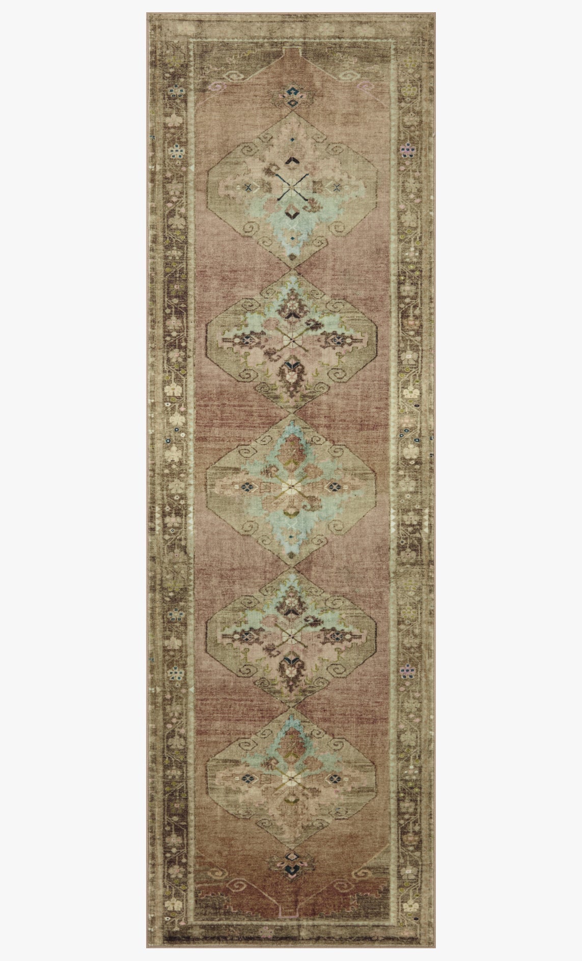 Sinclair Clay/Tobacco Rug – alternate view