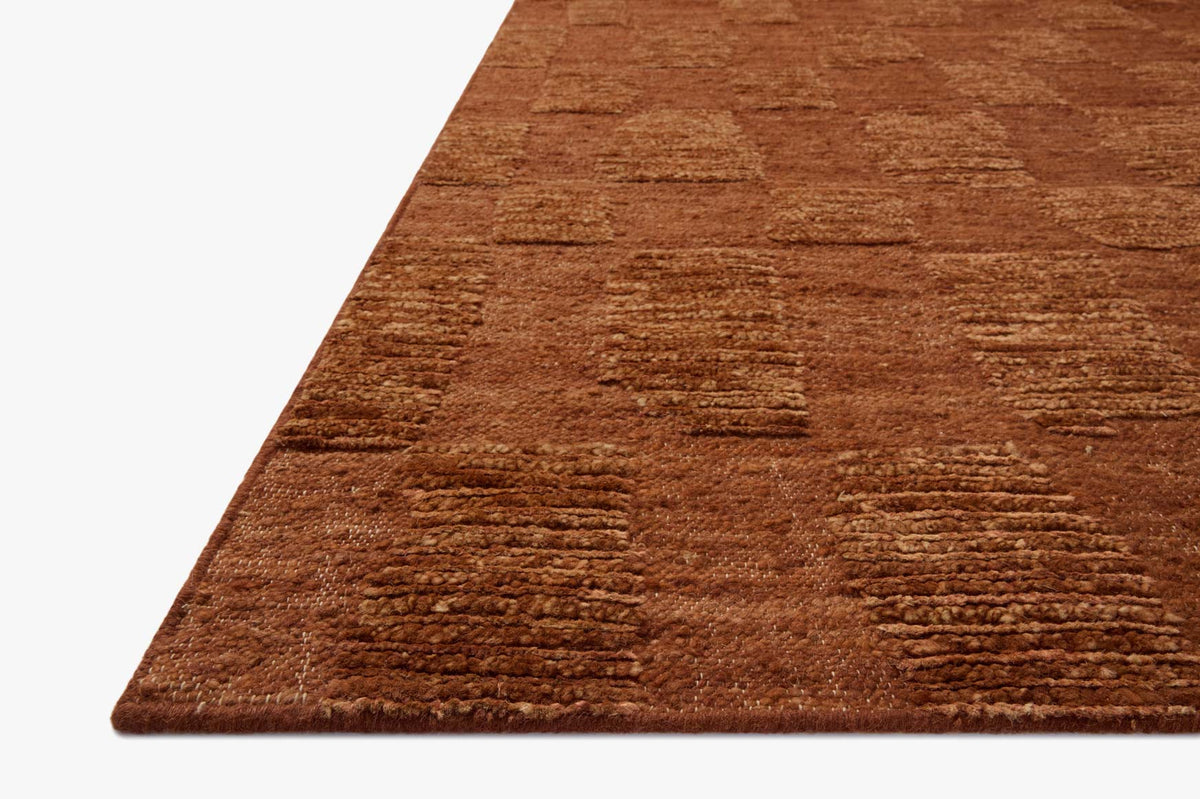 Sowerby Spice Rug – corner detail