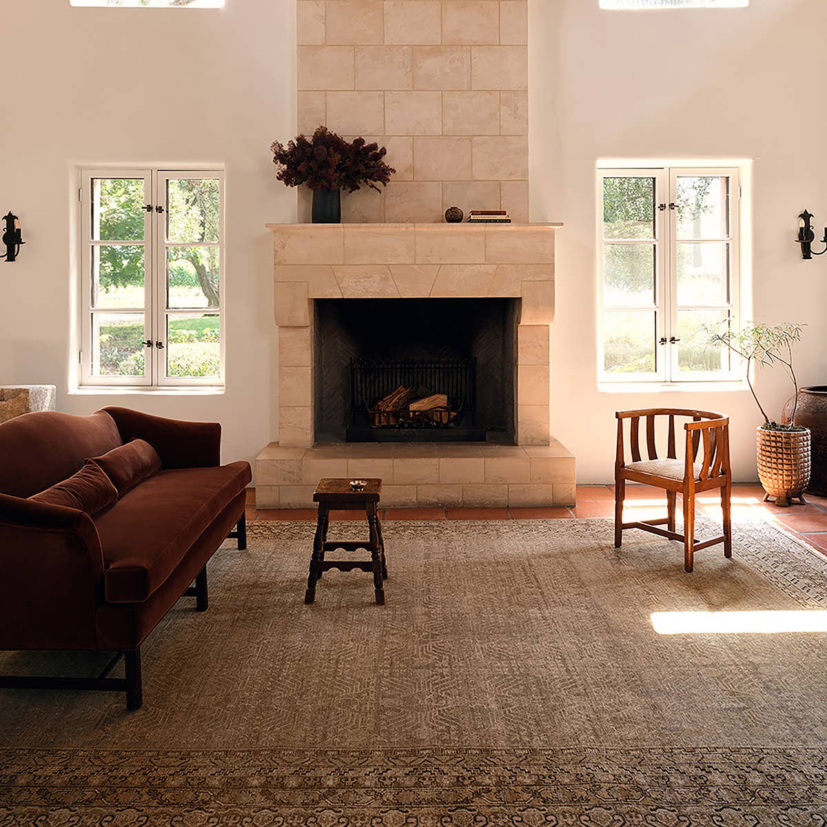 Someplace in Time Serenity Rug – SPT19 – room scene