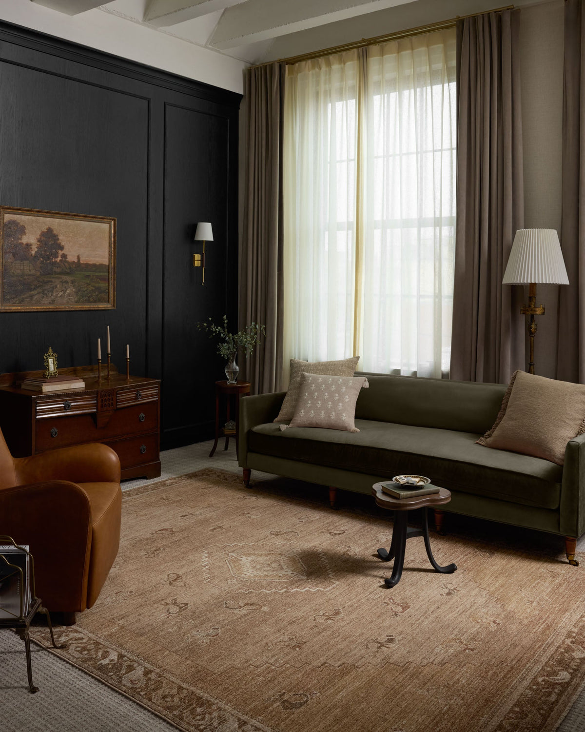 Storrie Spice/Beige Rug – detail
