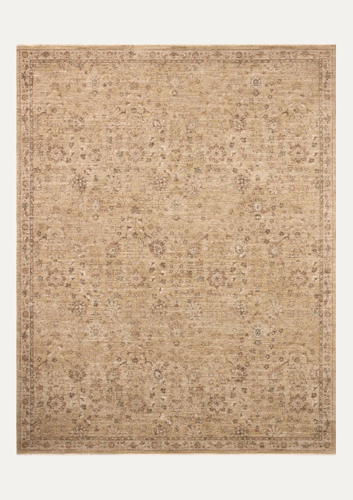 Storrie Wheat/Earth Rug | Magnolia Home by Joanna Gaines × Loloi