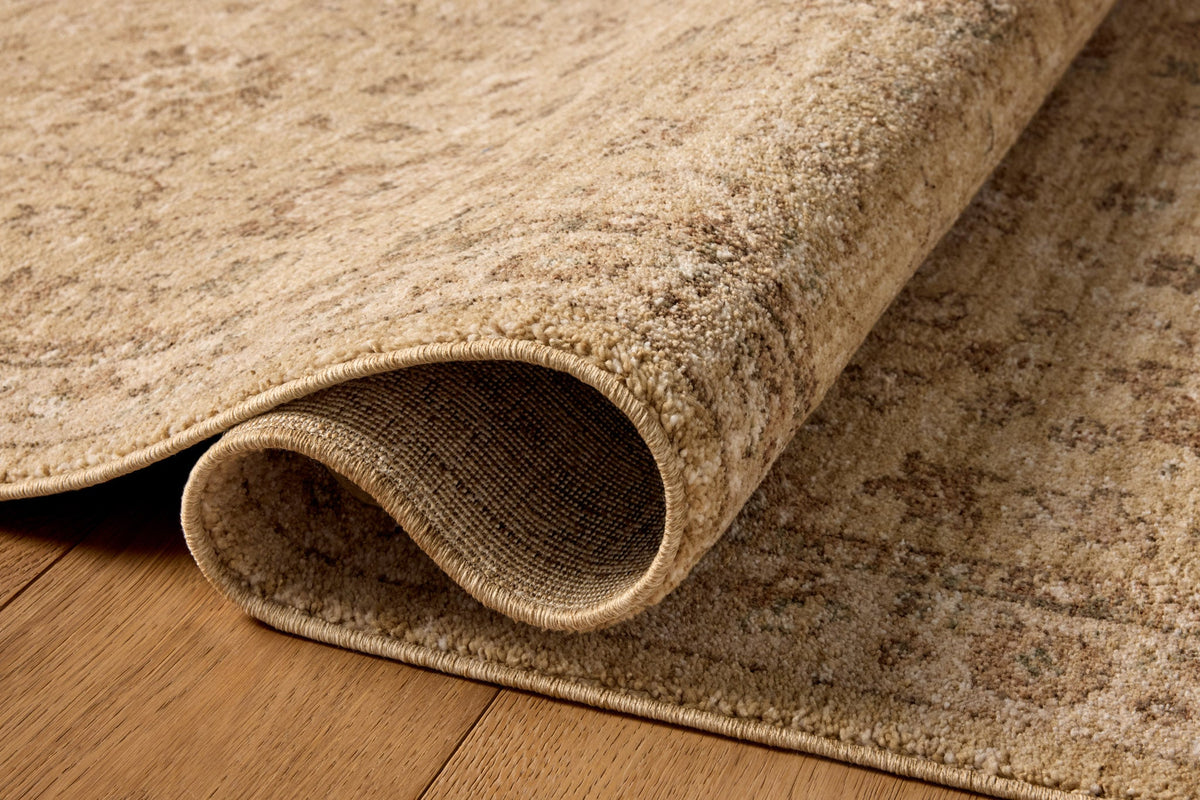 Storrie Wheat/Earth Rug – detail