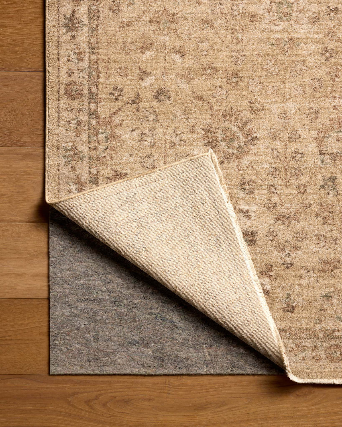 Storrie Wheat/Earth Rug – detail