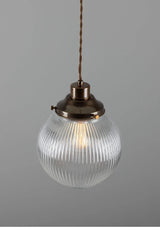 Stanley Glass Globe Pendant Light