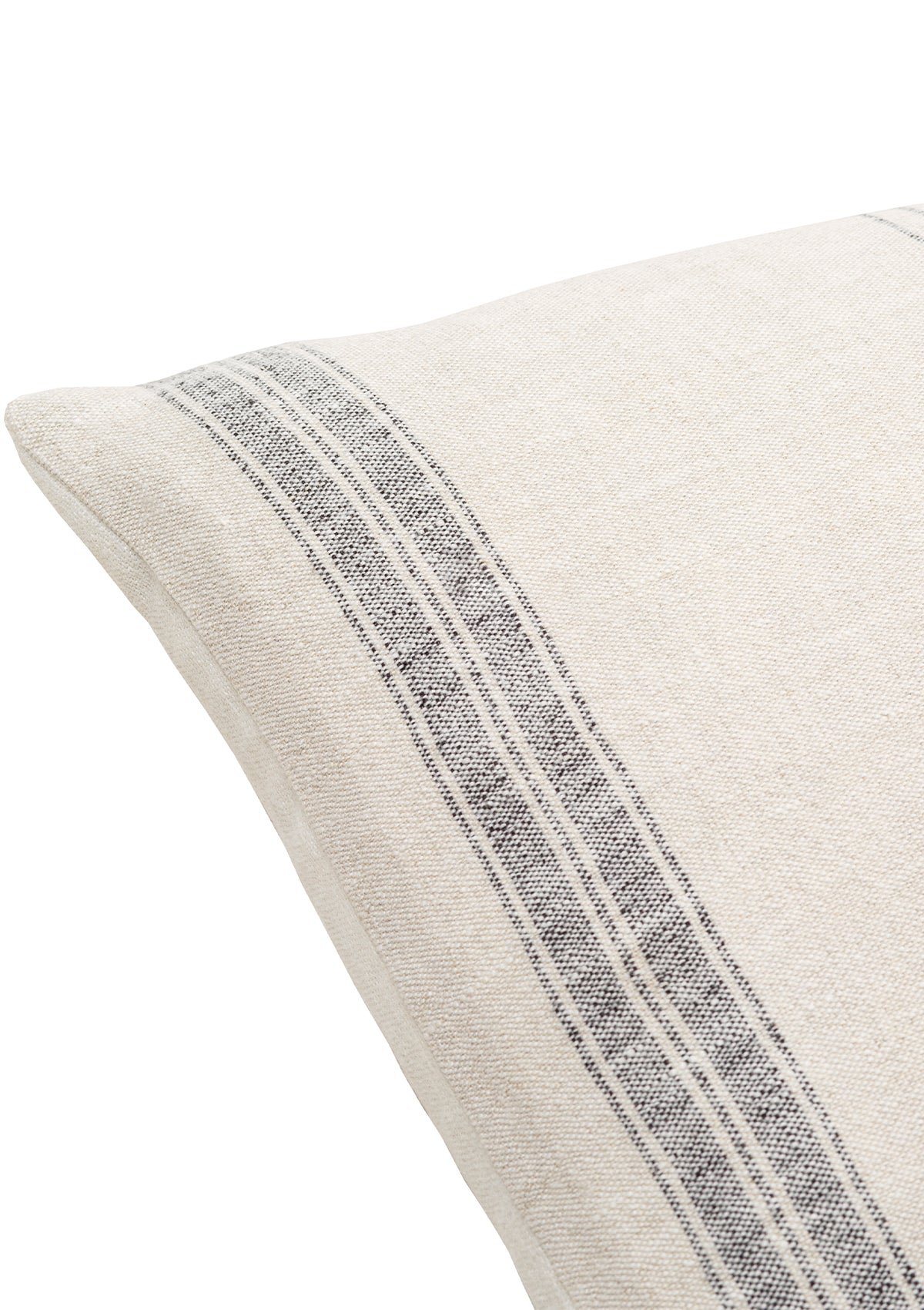 Striped Linen Pillow Cover