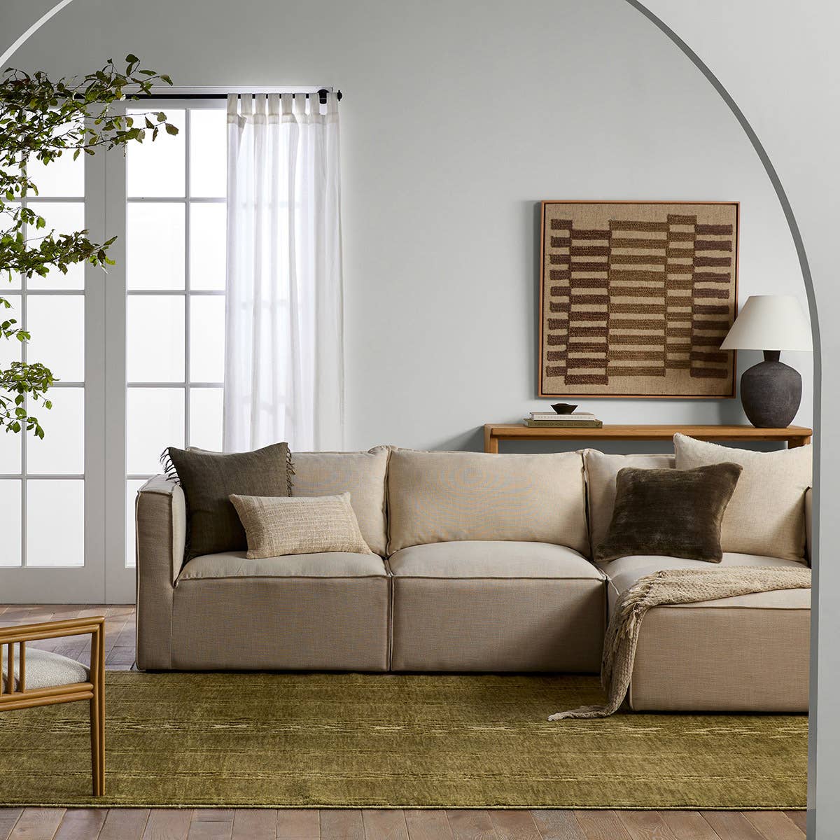 Tapeten Achala Rug – TAP03 – room scene