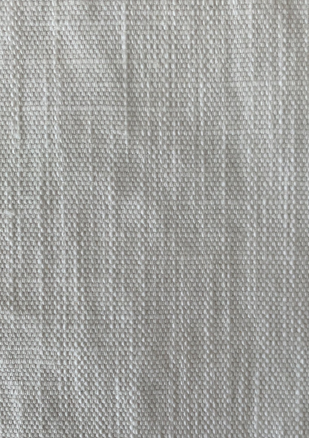 True White Washable Fabric