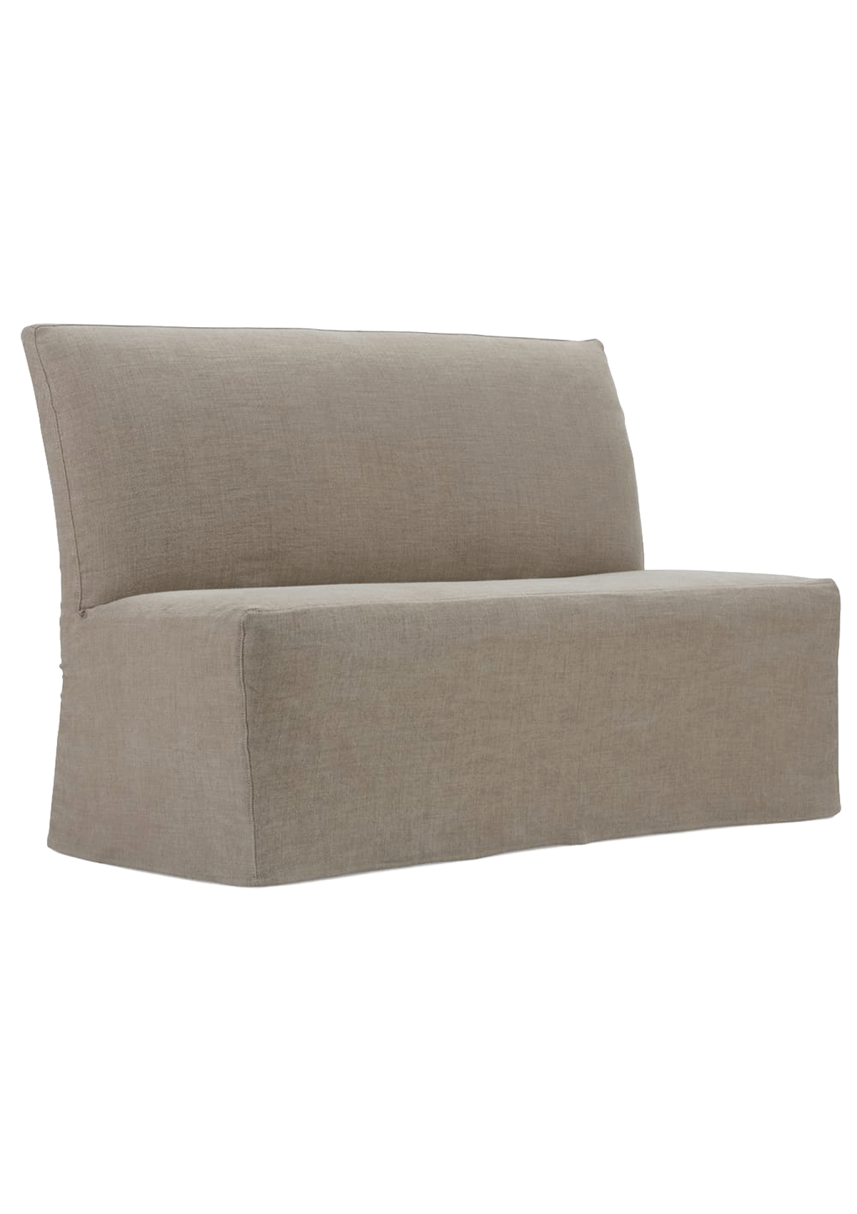 Vera Slipcovered Banquette