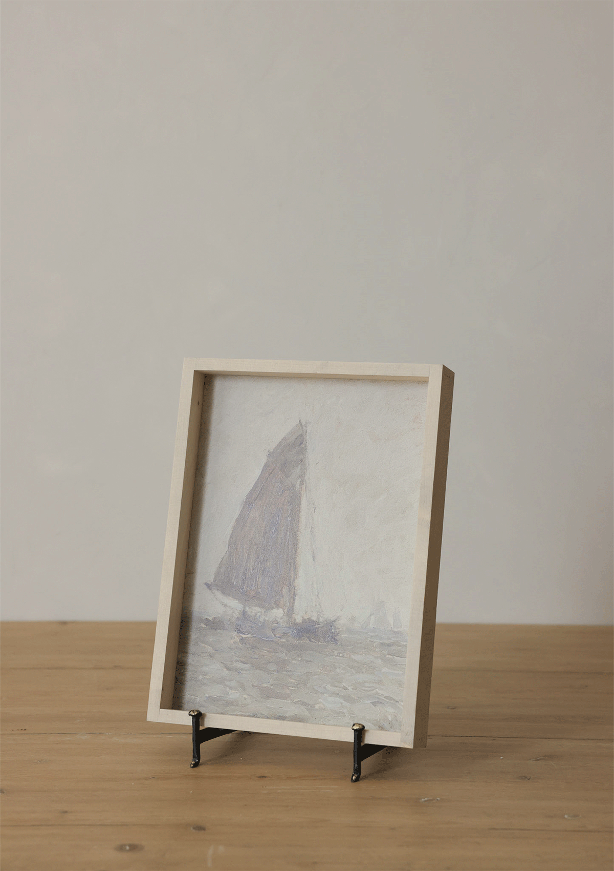Vintage Sailboat Framed Print