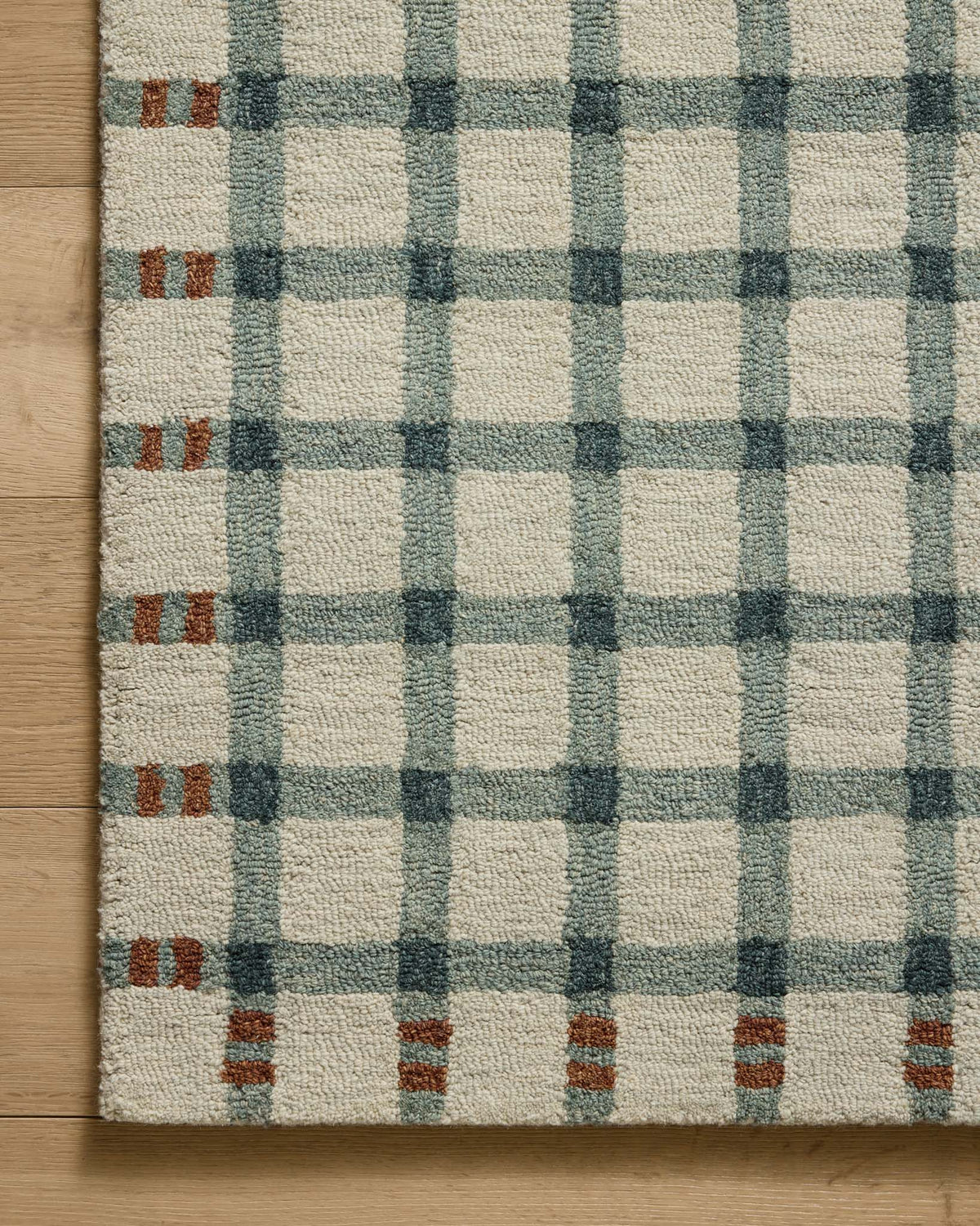 Waylon Spa/Brick Rug – detail