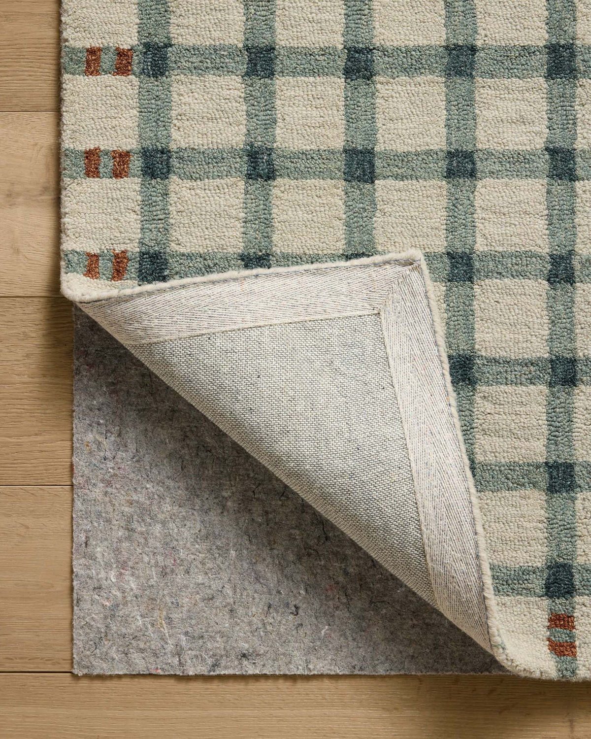Waylon Spa/Brick Rug – detail