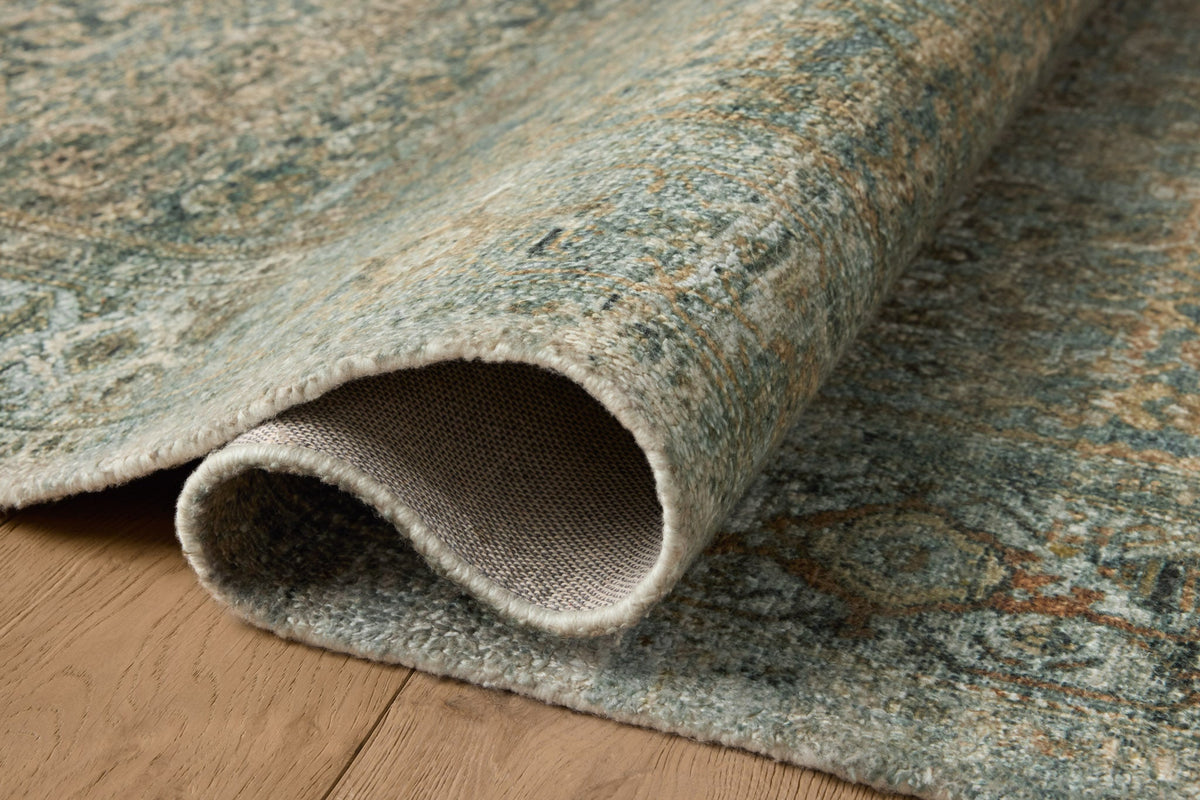 Wimberly Lagoon/Wheat Rug – detail