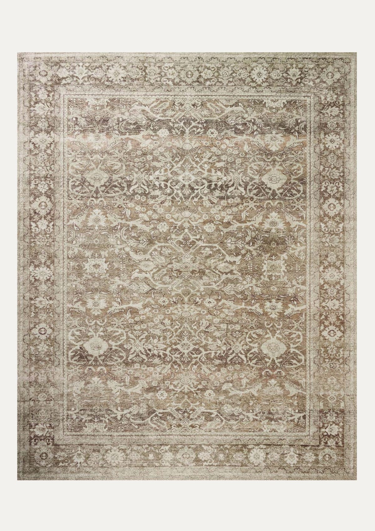 Wimberly Bark/Ivory Rug | Magnolia Home by Joanna Gaines × Loloi