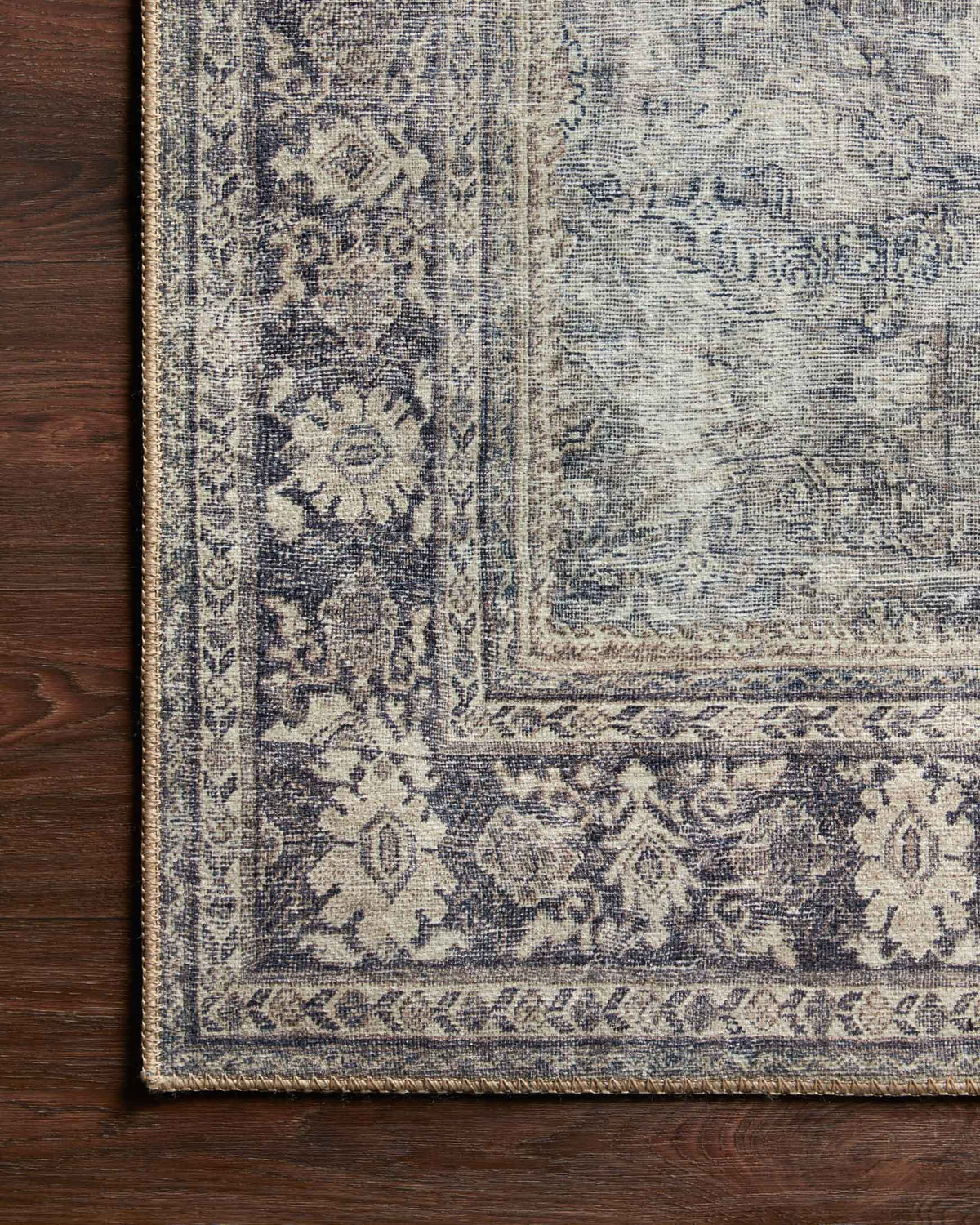 Wynter Grey/Charcoal Rug – detail