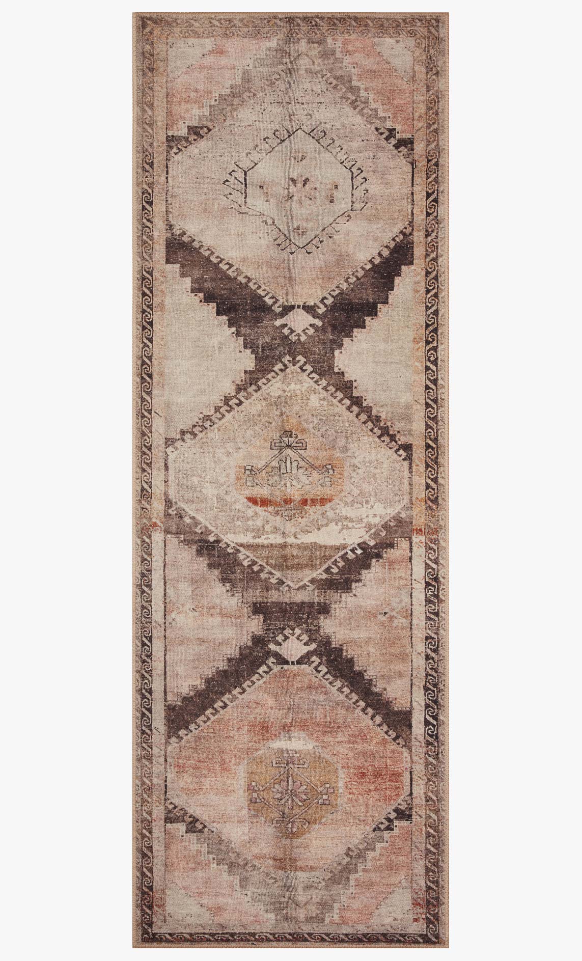 Wynter Graphite/Blush Rug – alternate view