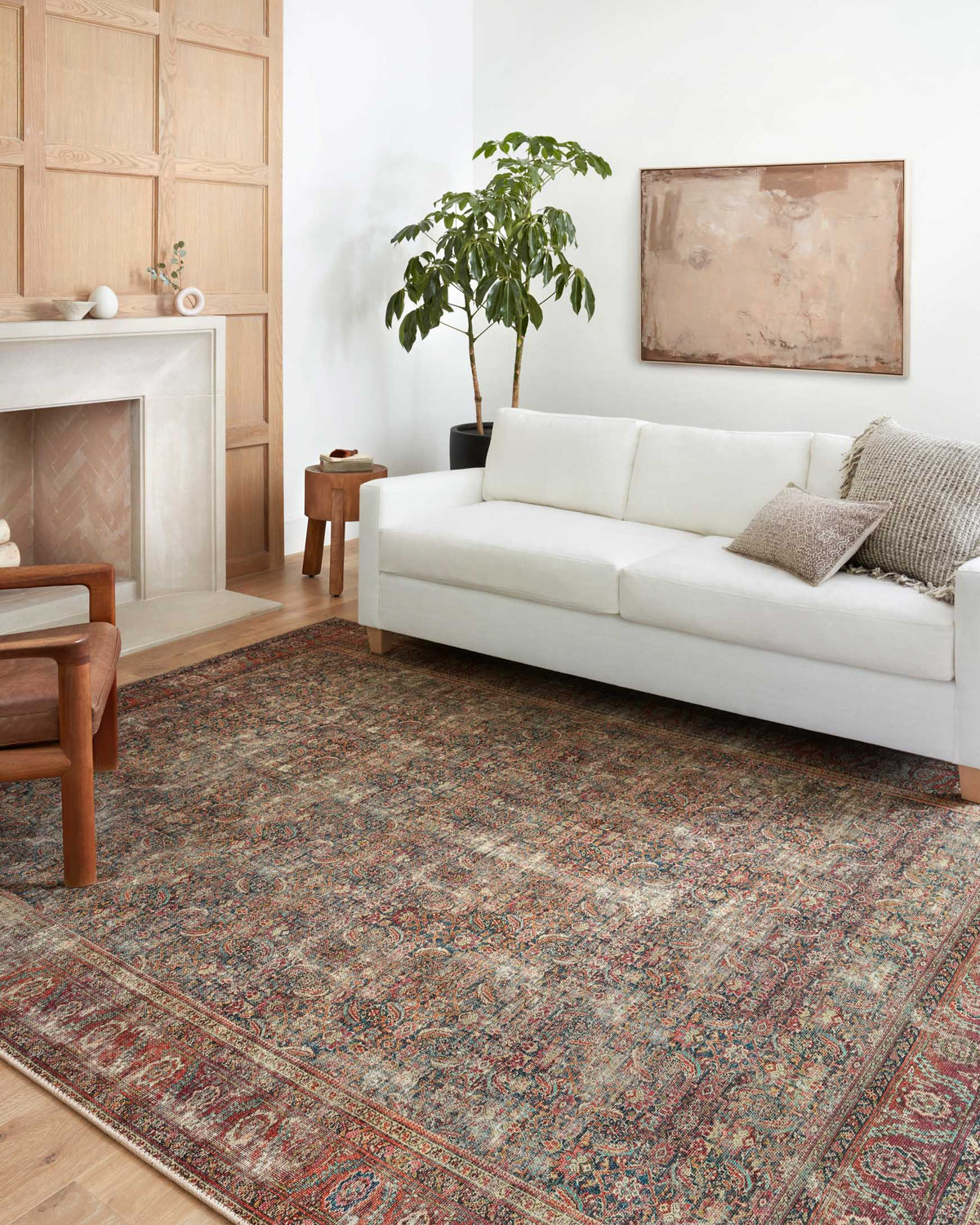 Wynter Onyx/Multi Rug – room scene