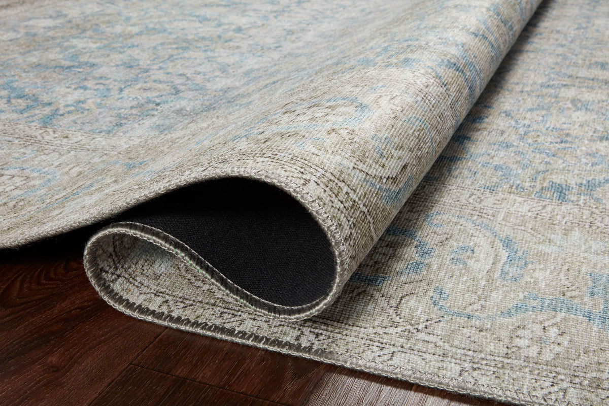 Wynter Ocean/Silver Rug – detail