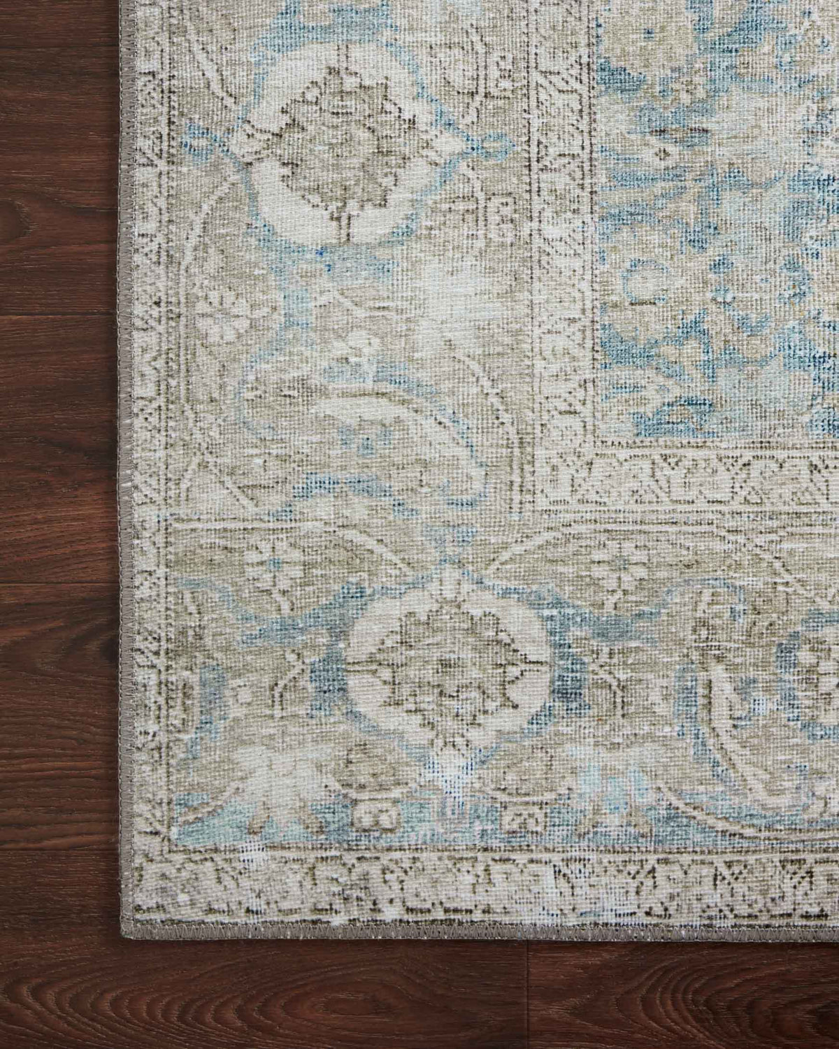 Wynter Ocean/Silver Rug – detail