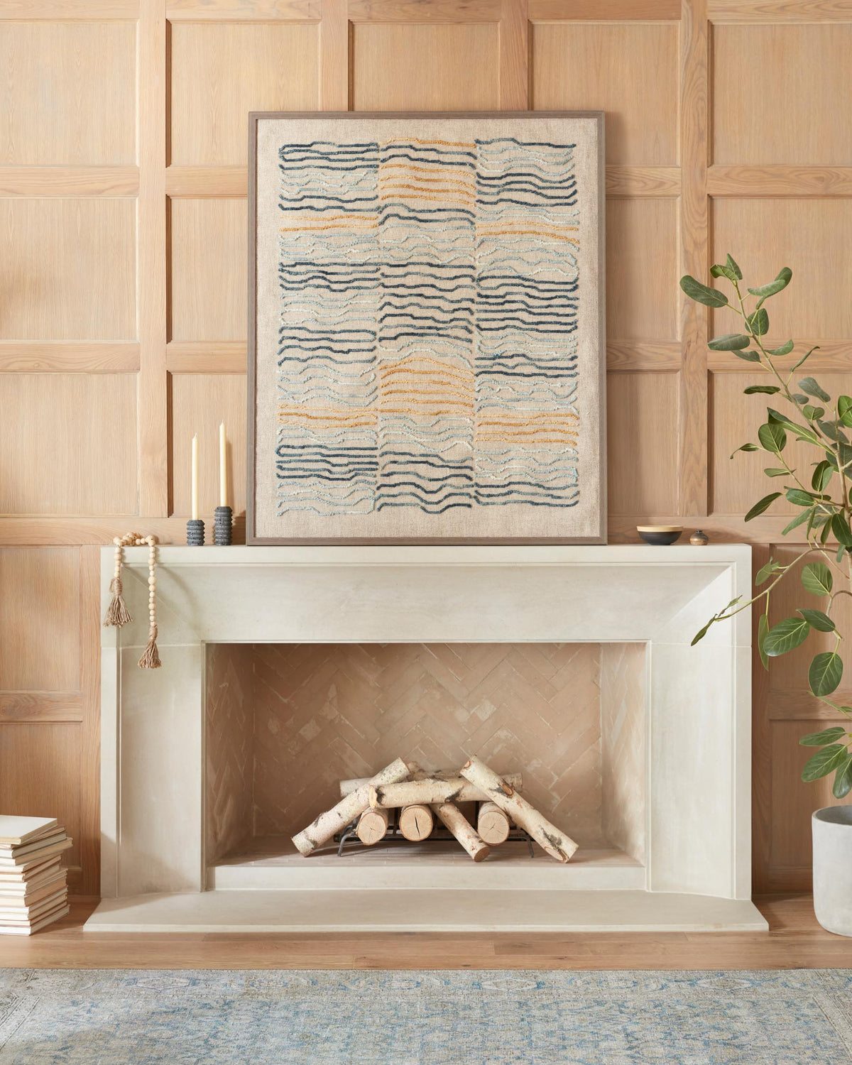 Wynter Ocean/Silver Rug – room scene