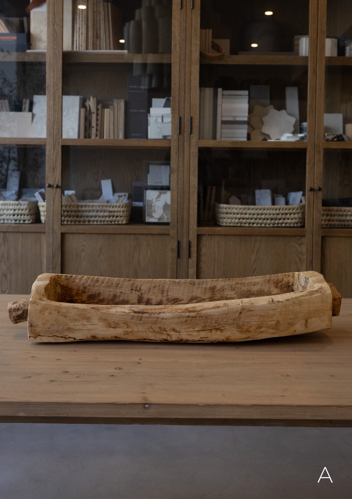 Wooden Dough Bowl