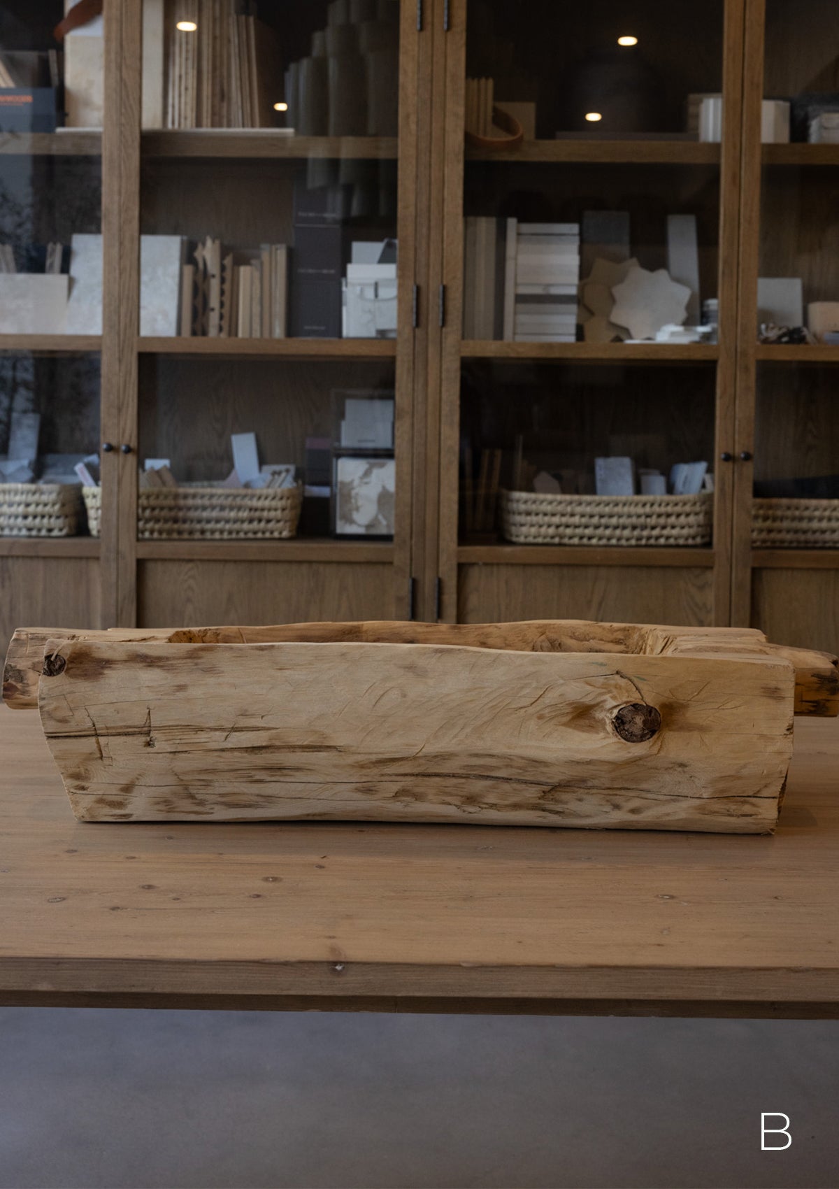 Wooden Dough Bowl