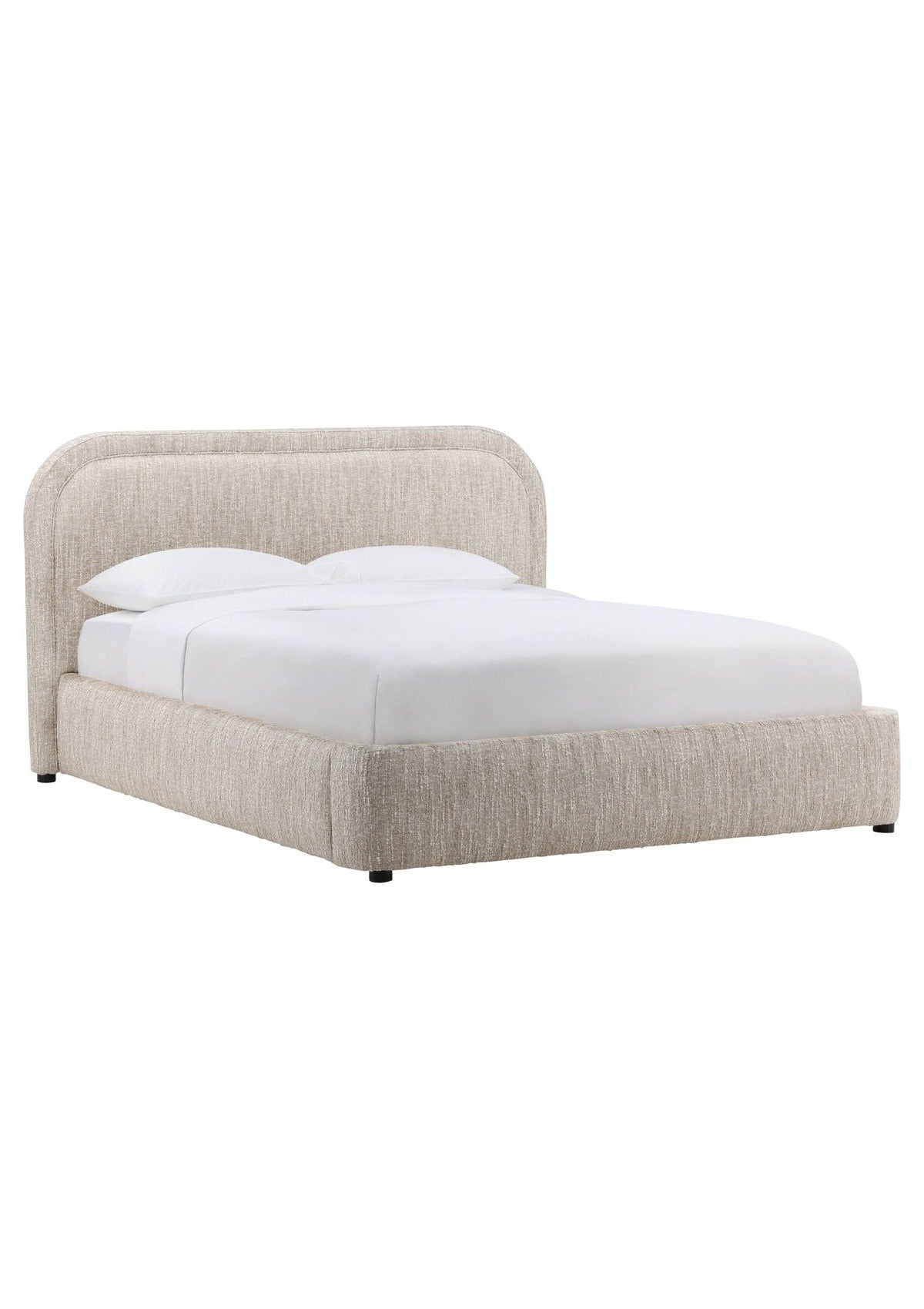 Agi Bed - Beige / Queen