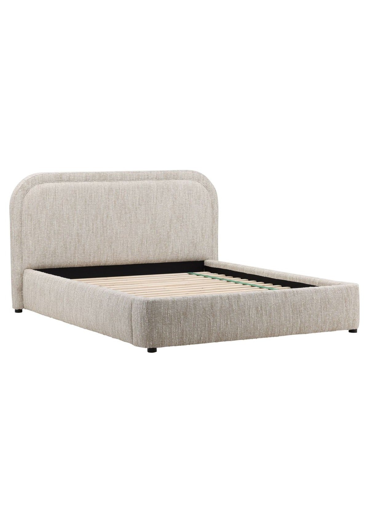 Agi Bed - Beige / Queen