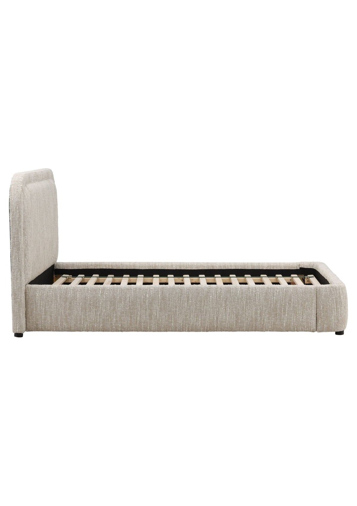 Agi Bed - Beige / Eastern King