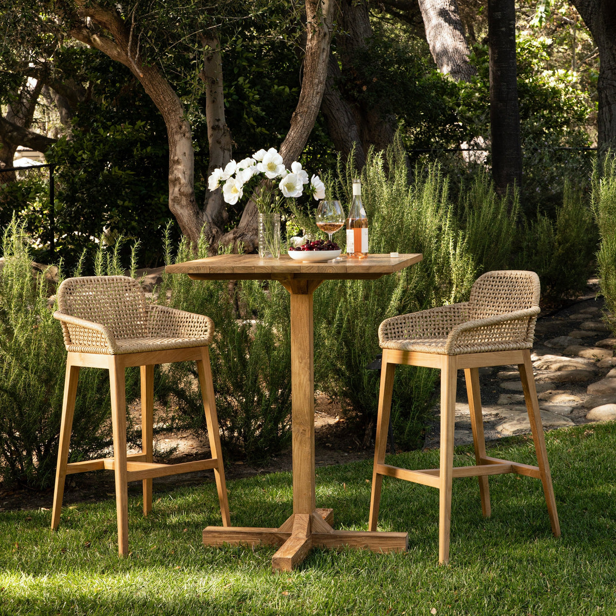 Audra Outdoor Bar Stool