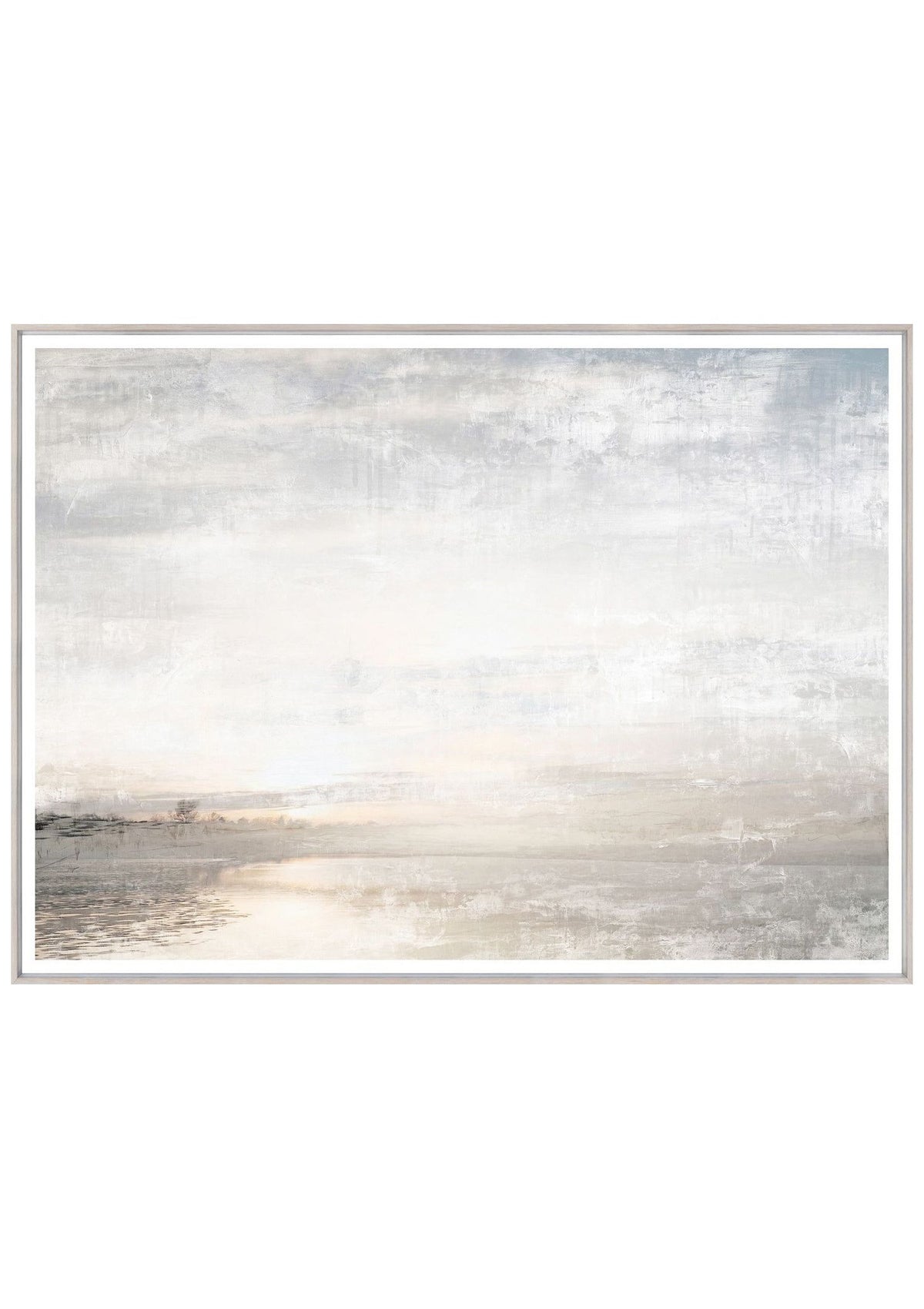 Aurora on the Lake I – Large / Glass Framed