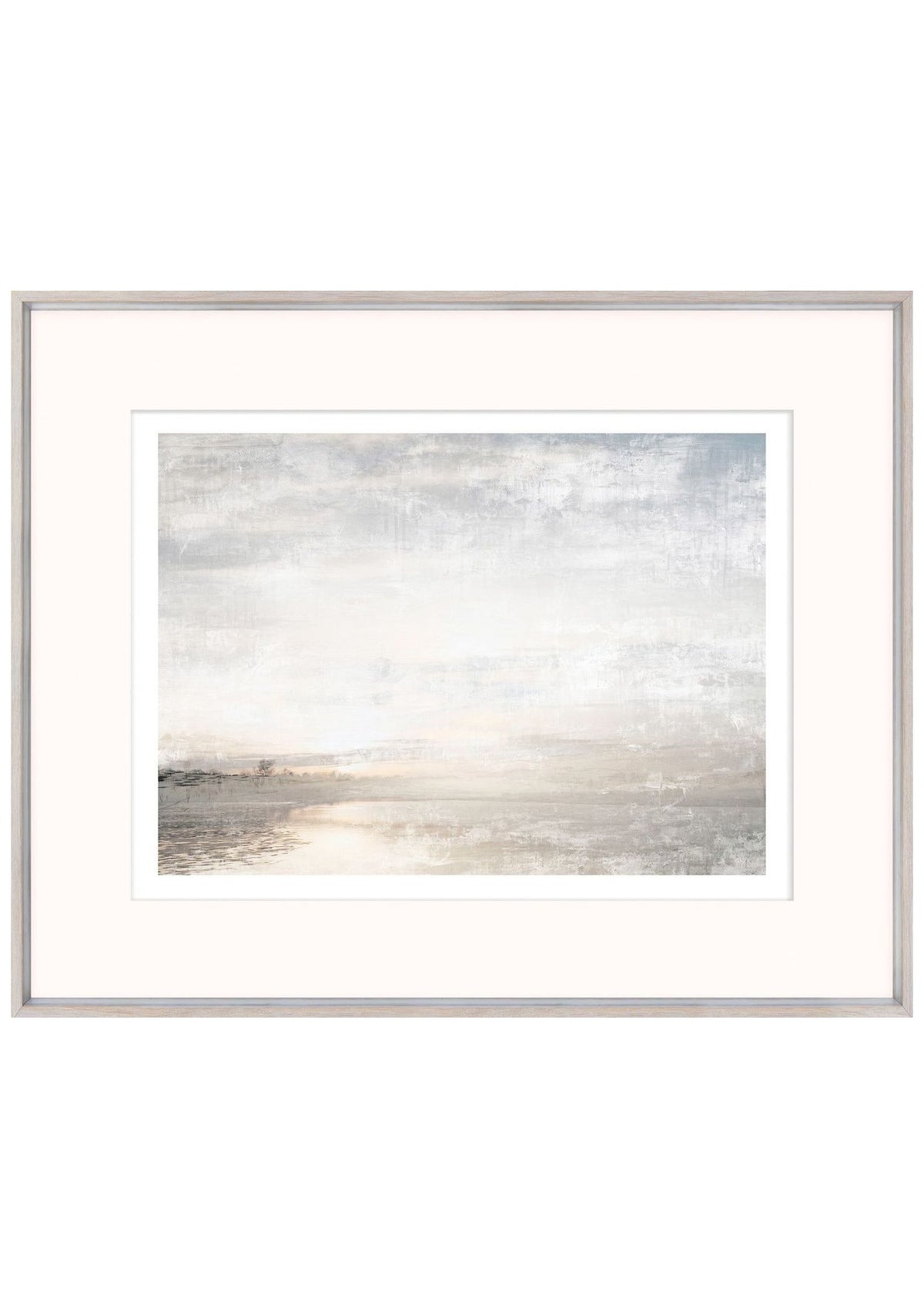 Aurora on the Lake I – Small / Glass Framed
