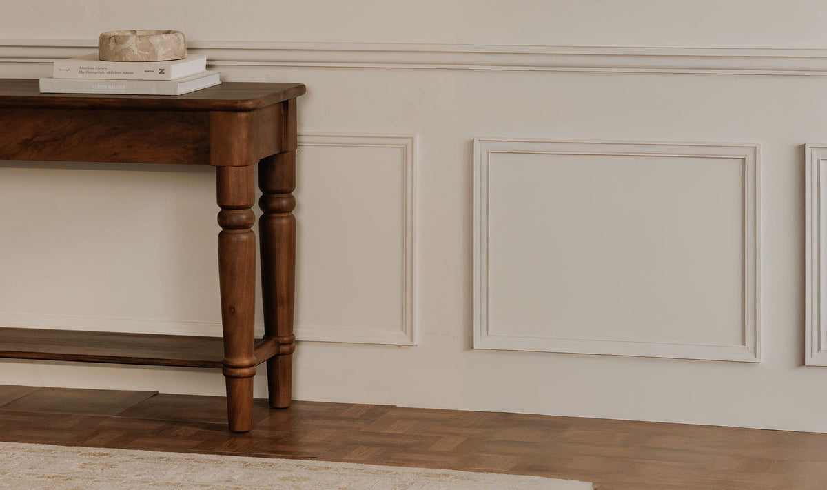 Russet Console Table - Brown