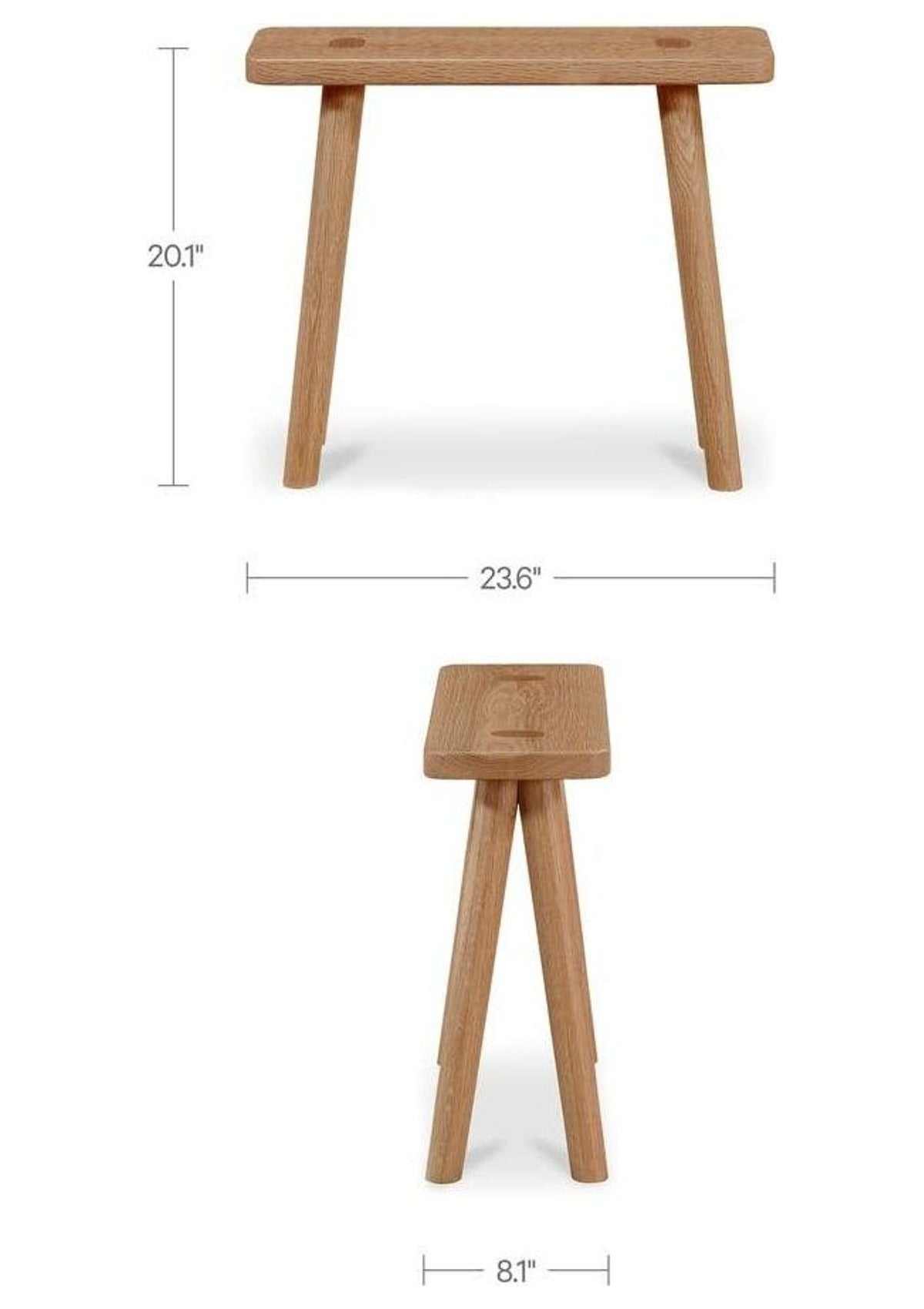 Kirby Nightstand - Brushed Natural Oak