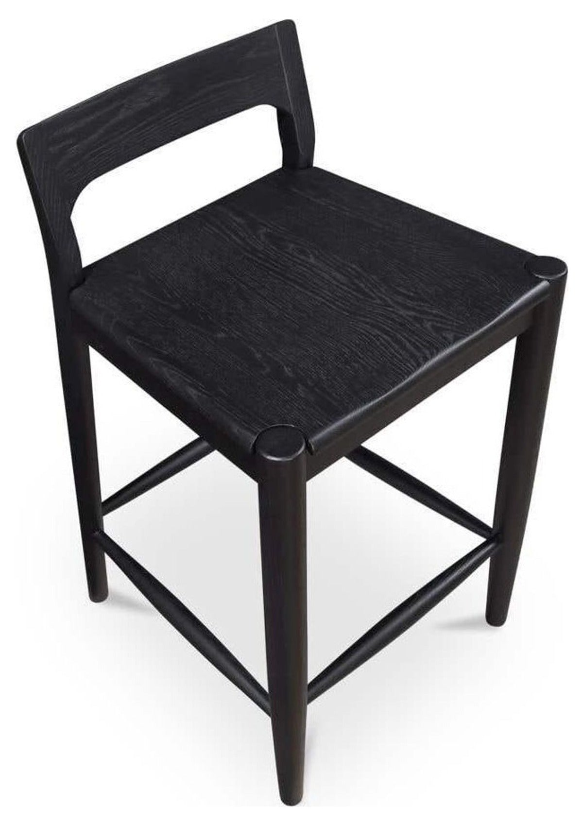 Owing Low Back Counter Stool - Black