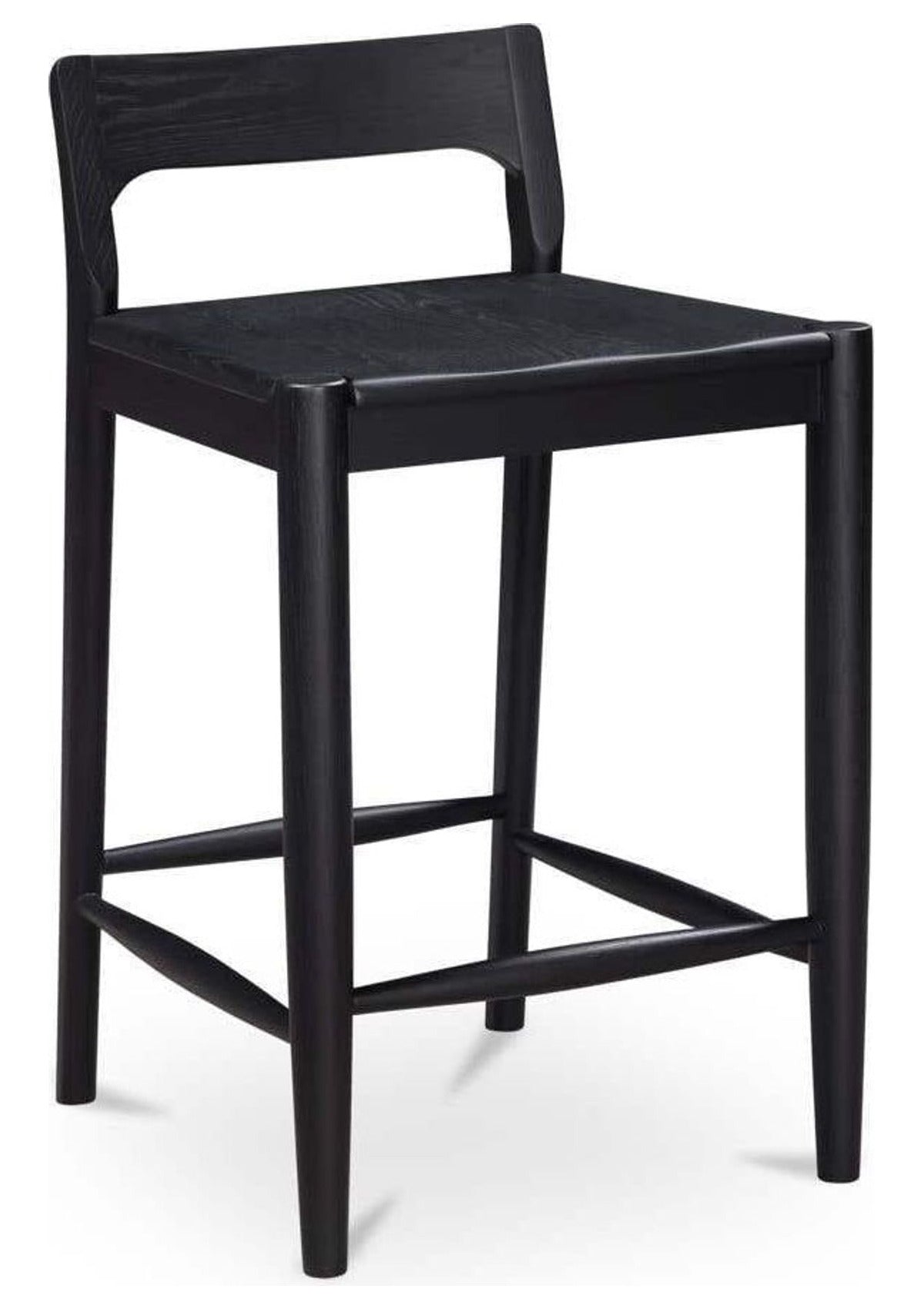 Owing Low Back Counter Stool - Black