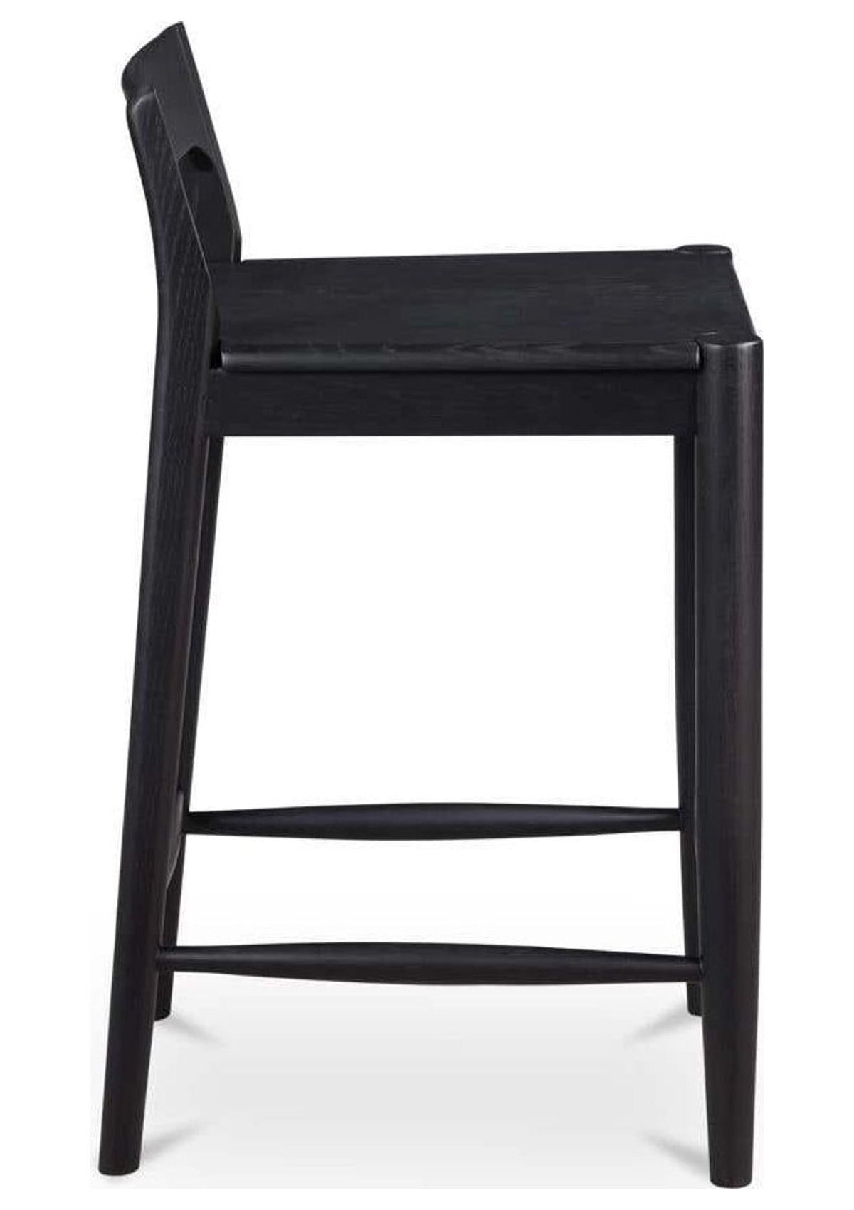 Owing Low Back Counter Stool - Black