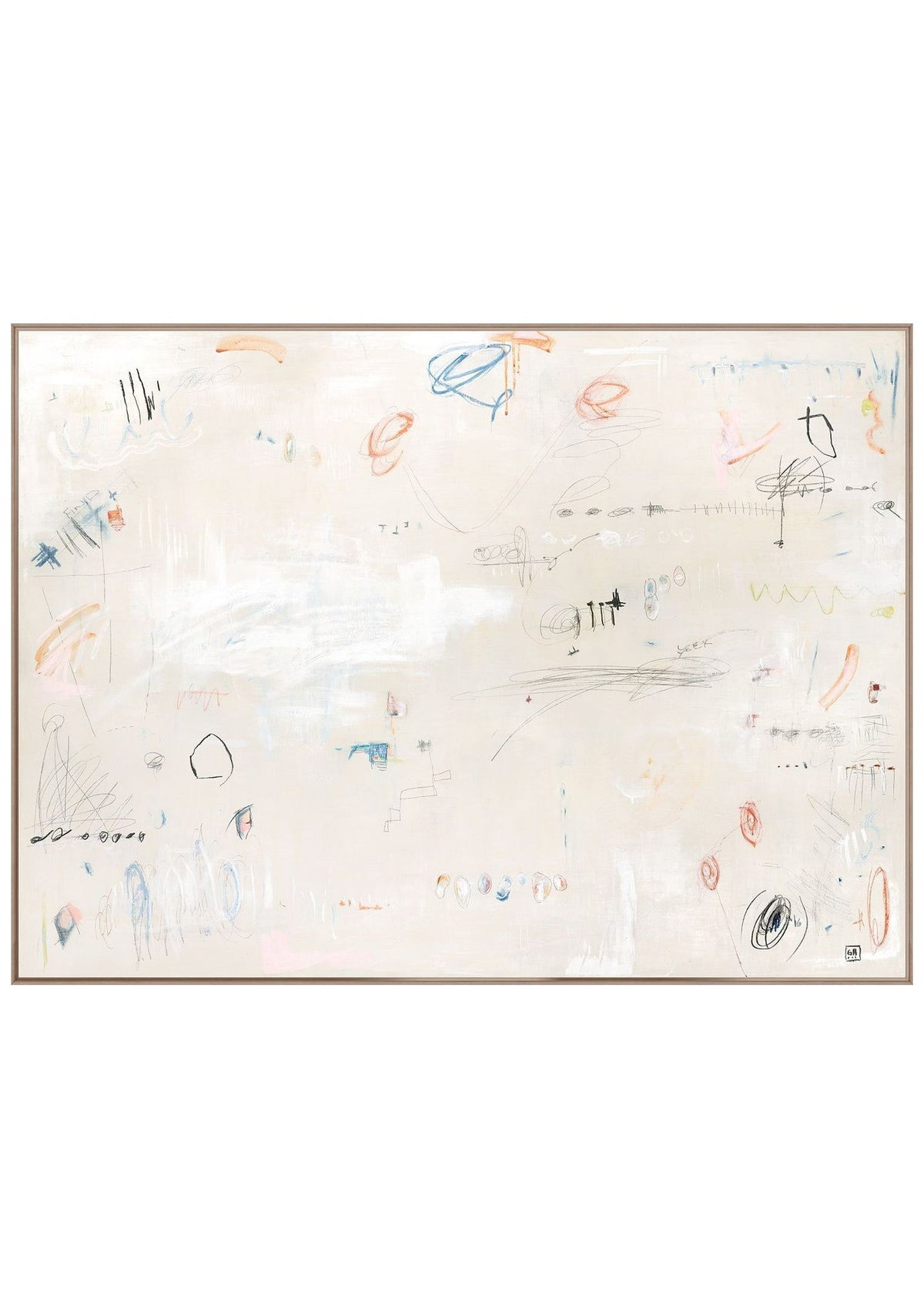 BonBon – Medium / Framed Canvas