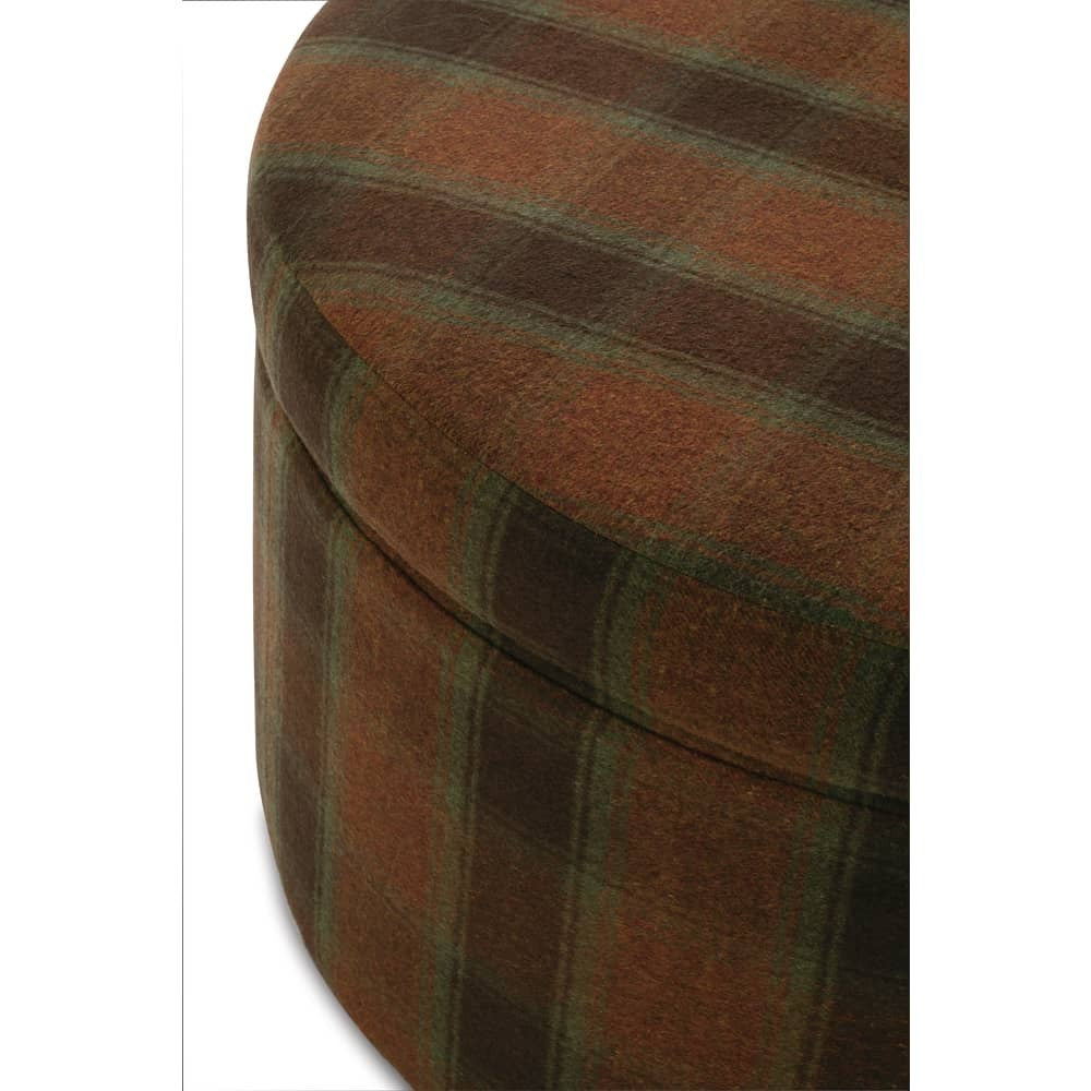 Cyrus 36" Round Storage Ottoman