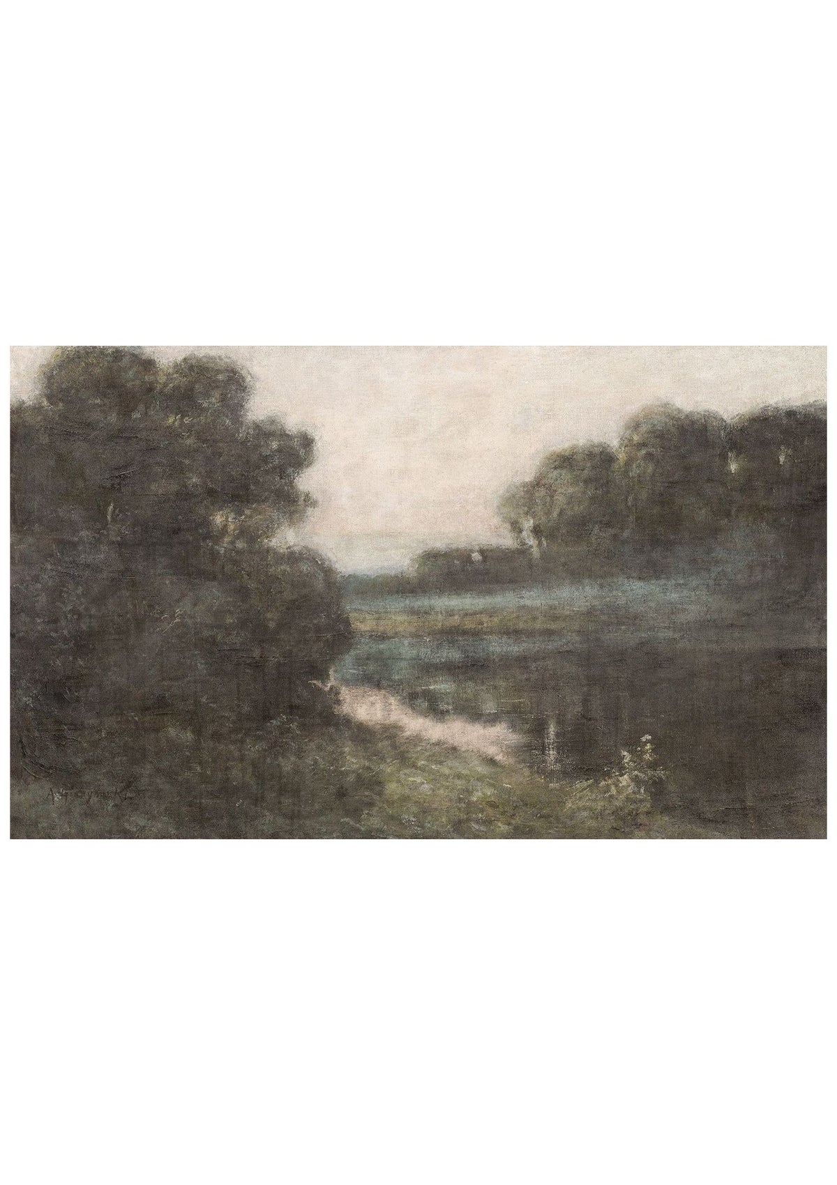 Dundurn Pond C.1891 – Large / Gallery Wrap Canvas